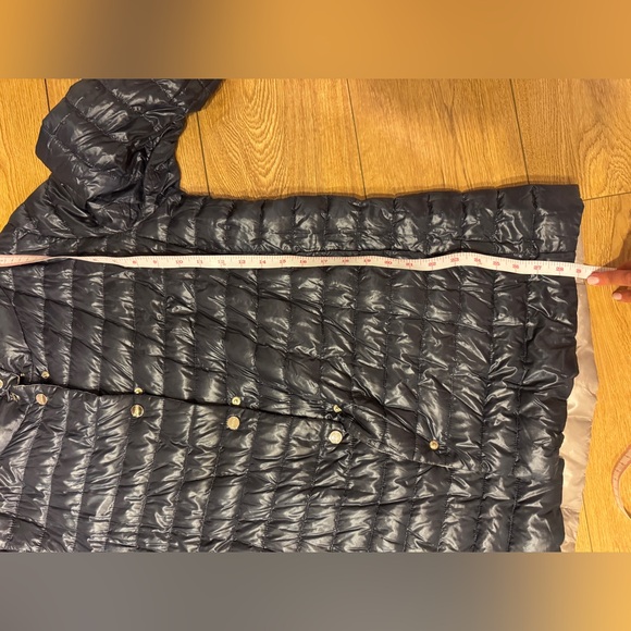 Herno Reversible Tan and Navy Puffer Jacket - Picture 15 of 16